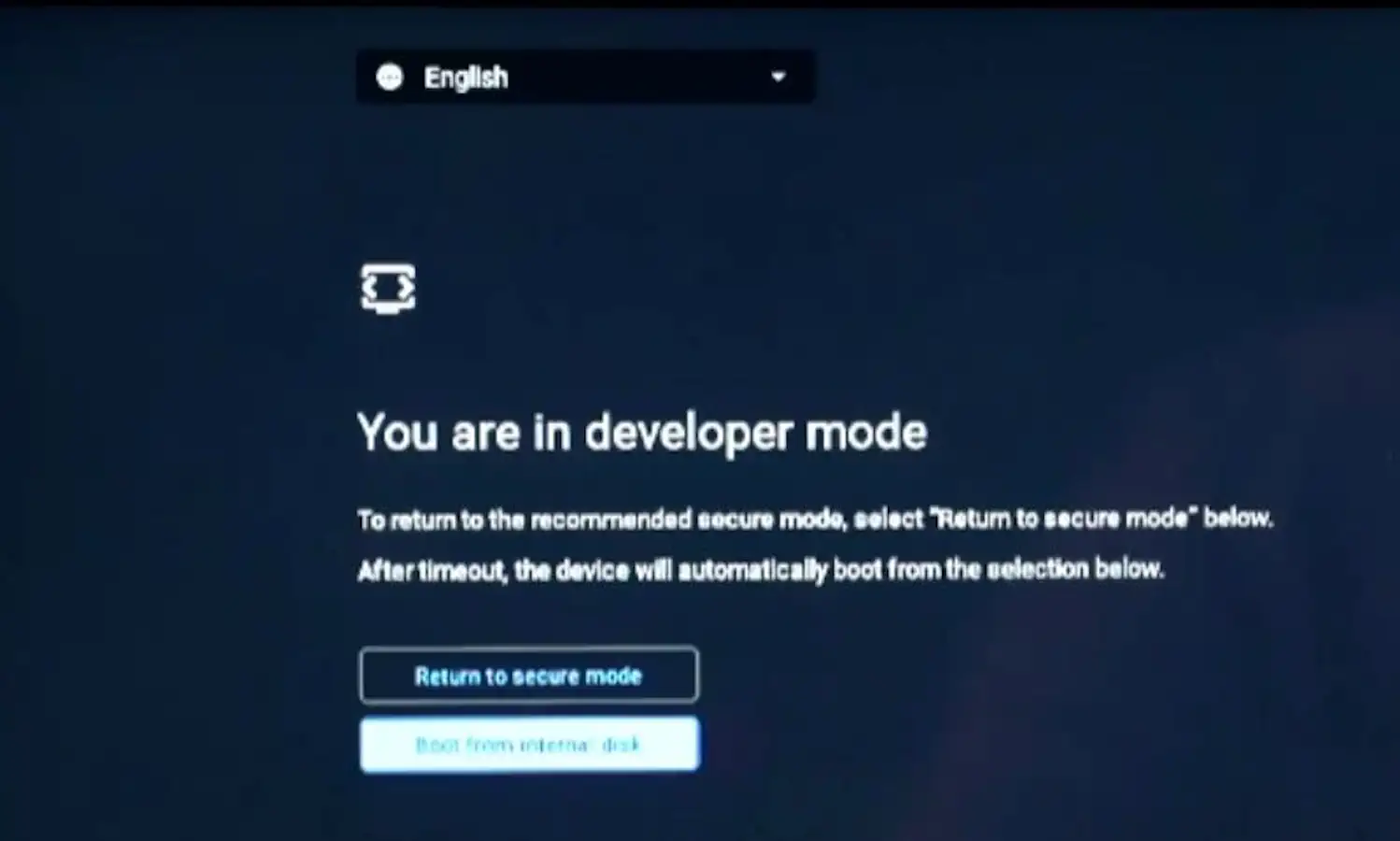 Developer Mode Groot UI